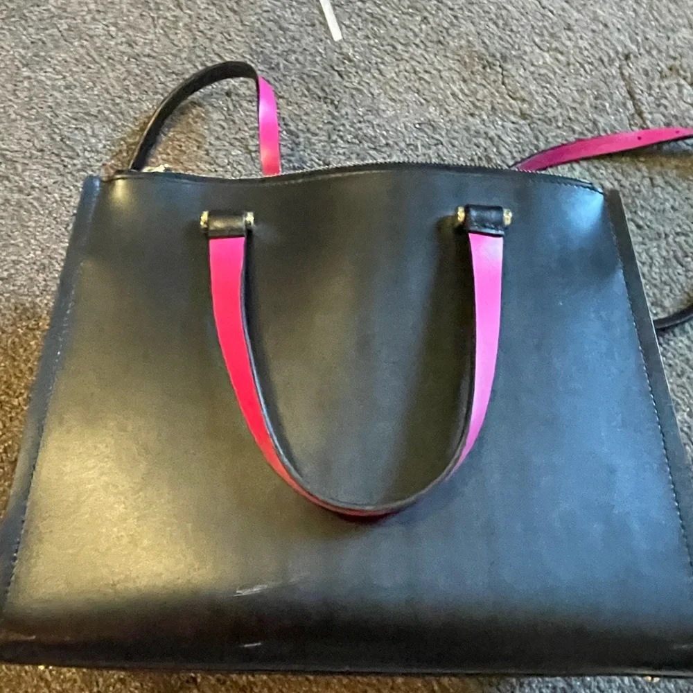 Kate Spade Black and Pink Tote Bag - Picture 6 of 7